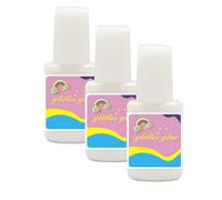 3PCS Body Glitter Glue,Face Glitter Glue,Long Lasting Skin Glue,Glitter Makeup,Face Adhesive for Hair Glitter & Body Glitter,Festival Accessories,Party Essentials,Cosplay Paint