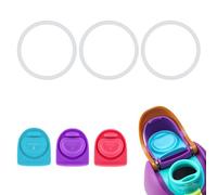 3pcs Bottle O Seal Ring & 3pcs Replacement Stoppers for Owala Freesip Cap, Silicone BPA Free Water Bottle Top Lid Gasket Parts for Owala Freesip 16/19/24/32/40oz (Carmine, Cyan, Purple)
