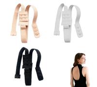 3Pcs Bra Extenders 3 Hooks,Bra Strap Extender Bra Accessories,Adjustable Bras Low-Back Strap Extender Kit Breathable Versatile Women Backless Clothes Underwear Invisible Converters Straps for Dress