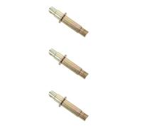 3pcs Brake Adjuster Screw Assembly for Loader Handbrake Maintenance | Metal Alloy Build, Golden Finish, Fast Fitting for Tractors, Workshop Service, Brake Shoes
