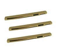 3pcs Brass Bridge Saddles for Acoustic Guitar 72/74/76mm, Perfect for Intonation & Stability - Folk Guitar Parts, Gift for Guitar Enthusiasts
