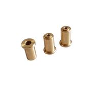 3PCS Brass Gas Refill Adapter Connector for S.T Dupont Memorial Lighter DIY Repair (Flat Head)