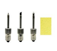 3Pcs Brass Soldering Tips USB Soldering Iron Welding Soldering Tips for E10 Interface Soldering Stations