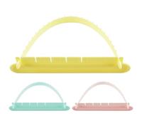 3PCS Cake Arc Ruler, Fondant Edge Marker With Scale, Cake Curved Flower Arranging Aid, Adjustable Arc Decoration Marking Divider, Cakes Baking Measure Pastry Art Tools