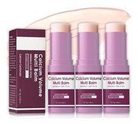 3Pcs Calcium Multi Balm, Calcium Volume Multi Balm, Korean Collagen Moisturing Stick, Wrinkle Core Stick, Anti-Aging & Firming Skincare Sticks, Hydrating Skin For Eyes, Neck, Face, Fine Lines Care