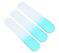 3pcs Callus Removers Glass Foot File Blue for Efficient Trimming | Reusable Washable Design, Removes Callus and Hard Skin, Home Pedicure Tool, Callus Scraper