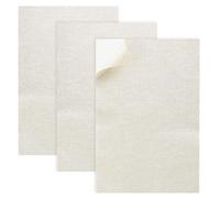 3Pcs Canvas Repair Patch, 8×12 Inch Canvas Repair Tape, Waterproof Self-Adhesive Fabric Repair Patch for Tents, Boat Cover, Pop Up Canopy, Patio, Bags, Cover (Beige)