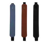 3pcs Capacitive Pen Case with Elastic Pocket and Adjustable PU Strap | Dust Protection and Drop Impact Resistance, Minimalist Look for Professionals and Artists, Suitable for Tablets and Notebooks