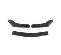 3PCS Car Accessories Front Bumper Lip Spoiler Side Splitter Deflector Cover Body Kit Guards For Civic 2016 2017 2018 2019 MTVTFECEWG(Carbon Fiber Look)