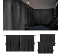 3PCS Car Divider Curtains, Car Privacy Curtains, Detachable Sun Shade Side Window Covers Travel Camping Nap Sleeping, Universal Auto Window Shade Sun Shades for Most Vehicles (3PCS)