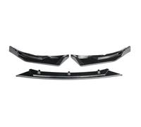 3PCS Car Front Bumper Lip For Jaguar XE 2020-2021 Spoiler Deflector Lips Fins Guard Protector Cover Car Protector Decorative(Carbon Look)