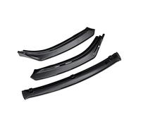 3pcs Car Front Bumper Splitter Lip Diffuser Spoiler Cover For Mazda 6 For Atenza 2014 2015 2016 2017 2018 JUNOOS(Glossy Black)