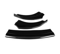 3PCS Car Front Bumper Splitter Lip Kit For Dodge For Charger SRT 2015 2016 2017 2018 2019 Spoiler Diffuser Guard Car Protector Decorative(Glossy Black)