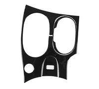 3PCs Car Gear Panel Cover Piano Black Shift Frame Cover Decoration Replacement Replacement for Corvette C6 2005 2006 2007