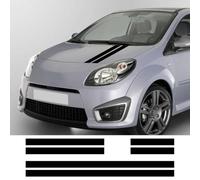 3PCS Car Hood Bonnet Stickers, for Renault Twingo DIY Tuning Accessories Vinyl Film Rear Door Decals