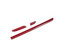 3Pcs Car Interior Console Dashboard Moldings ABS Carbon Fiber Style Fit For Audi A3 8V 2014-2020 Car Center Console(ABS 3PCS)