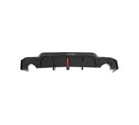 3PCS Car Rear Bumper Diffuser With Light Compatible For Lexus IS250 IS350 2014-2016 Glossy Black/Carbon Fiber Style Auto Accessories(Glossy Black)
