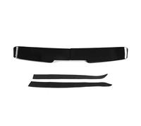 3Pcs Car Rear Spoiler Wing Trunk Boot Lip For Vw T5-1 T6 Double Door Barn For Twin(Black)