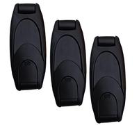 3PCS Car Seat Belt Clips Adjuster,Car Seat Clip Anti Escape,C/ar S/eat Strap,C/ar S/eat Safety C/lip,Se/at Belt Buckle,B/elt Retainer,Safety Universal Replacement,Se/at B/elt Positioner,Black