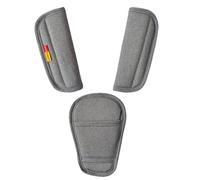 3PCS Car Seat Pads - Strap Covers, Non Slip Shoulder Protectors | Comfortable Cushion Set, Safety Replacement Padding for Newborns