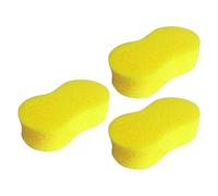 3pcs Car Wash Sponges Car Sponges Sponge Car Cleaning Sponges Ultra Soft Bulky Car Sponge A-nti Scratch Technology Large Car Wash Sponges Effective Cleaning for Wheels Windscreen Bodywork