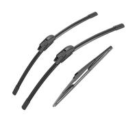 3PCS Car Wiper For KIA For Rio 2 JB 2005-2011 2005 2006 2007 2008 2009 2010 2011 Front Rear Blades Brushes Auto Accessories FRTRGVUVXP(3 PCS)