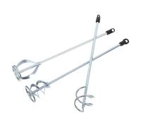 3pcs Carbon Steel Paint Mixing Paddle Drill Attachment