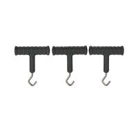 3PCS Carp Fishing Knot Puller Tool Rig Making Sea Hair Accessories Essential Tackle for Tying Rigs Tight Knots Avoid Slippage Test Strength Straighten Coated Link Flurocarbon