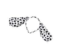3pcs Cartoon Plush Spotted Dog Ear Hairband Bowtie and Tail Suit Cosplay Accessories for Adult Carnival Party Costume