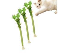 3Pcs Cat Chew Rope - Celery-Flavored Pet Teething Toy for Cats, Natural Chewing Fun to Support Dental Health and Playful Engagement