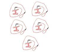 3pcs Cat Dog Leash Puppy Harness Cat Leash Adjustable Cat Walking Harness and Leash Cat Vest Kitten Leash Kitten Harness (Ax5pcs 10x145cmx5pcs)