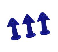 3Pcs Caulking Nozzle Triangle Silicone Nozzles Replacement for Grout Sealing Waterproof Project Home Renovation Triangular Sealant Application Nozzles