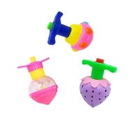 3PCS Cause and Effect Toys, Spinning Top, Cause and Effect Toysfor Kids & Adults, Fun Spinning Top Toys for Home, Office, School & Outdoor Play (Random Colours)