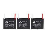 3Pcs Ceiling Fan Capacitor CBB61, Metallized Polypropylene Film Capacitor Great for Fans Pumps Motors Running Energy storage elements