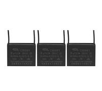 3Pcs Ceiling Fan Capacitor CBB61, Metallized Polypropylene Film Capacitor Great for Fans Pumps Motors Running Electronic Accessories