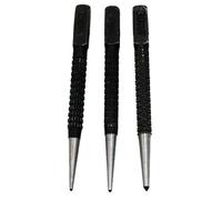 3pcs Centre Punch Set,Nail Punch,Center Punch, Nail Punch Set,Positioning Punch Set Drilling Holes for Breaker Puncher, 1/16", 5/64'', 1/9"(1.5mm-3.0mm)