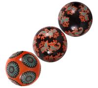 3pcs Ceramic Decorative Ball for Fish Tank and Tea Table Vintage Style