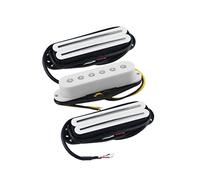 3pcs Ceramic Dual Hot Rail Humbucker Single Coil White Guitar Pickup Parts Accessory Guitar Pickups