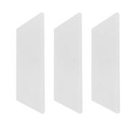3pcs Ceramic Fiber Board 11.8x8 Inch White Cuttable Insulation Panel