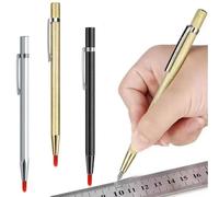3PCS Ceramic Tile Cutter Pen,Metal Plate Glass Marker Lettering Pen,Portable Ceramic Pointed TileCutterPen,Tungsten Steel Marker & Cutting Pen,Metal Scribe Tool for Tile/Glass/Ceramics/Metal