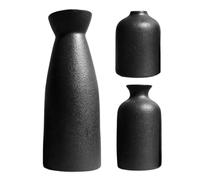 3Pcs Ceramics Vases For Florals Decoration Contemporary Geometric Living Room Centerpieces Japanese Inspireds Ceramics Decoration