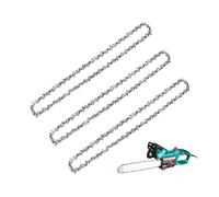 3pcs Chainsaw Chain 3/8" LP Pitch, .043" (1.1 mm) Gauge for 14" (35cm) Bar, 52 Drive Links for Chain Saw Tree Trimming Cordless Handheld Chainsaws Replacement Chain Fits Suitable for Most Chainsaws