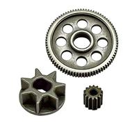 3Pcs Chainsaw Gear Replacement Power Transfer Electric Set Application Accessories Metal Set