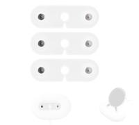 3pcs Charging Cable Assistant Adapter for Google Pixel Watch 4, Silicone Case-Friendly Charging Assistant Station Magnetic Connector Stand Accessories Compatible with Official Charger