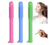 3pcs Chew/able Essential Oil Breath Stick,Chew/able Breathers Stick with Essential Oil,Chewing Sticks for Humans,Flavoured Air Inhaler,Fum Inhaler,Natural Focusing,Breather for Clear Respiratory