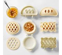 3PCS Christmas Baking Molds - for Apple Pie, Tart & Cake, Holiday Baking Tools