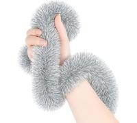 3Pcs Christmas Tinsel Multiple Variation 2M/15M | Shiny Metallic Silver Tinsel Garland for Xmas Tree & Home Décor | Sparkling Christmas Decorations for Indoor & Outdoor Holiday & New Year Celebrations