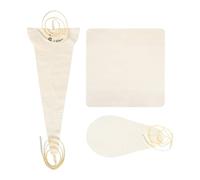 3Pcs Clarinet Flute Saxophone Cleaning Cloth Pull Through Cloth Instrument Maintenance Rag For Tube Inside Clean Pull Through Cleaning Easy To Use Clarinet Swab Saxophone Accessory