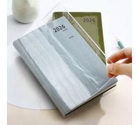 3PCS Clear Plastic Protective Cover, A5 Notebook Cover, Clear Plastic Sleeves for A5 Notebook, Rocketbook, Scrapbook Supplies