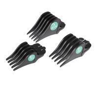 3Pcs Clipper Guards Cutting Guides Set, Large Size Metal Clip Hair Clipper Guards Cutting Combs Compatible with Wahl Clippers for Blending, Trimming, Tapering, 2 Inch/1.5 Inch/1.25 Inch